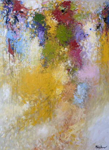 Good Vibrations V par Miroslava Lipovec Friedman, Peinture en vente sur Singulart
