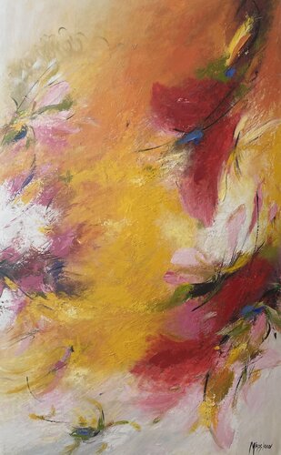 La Vie en Rose par Miroslava Lipovec Friedman, Peinture en vente sur Singulart