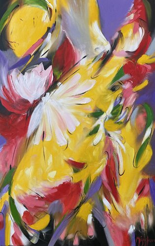 Butterfly II von Miroslava Lipovec Friedman, Malerei kaufen auf Singulart