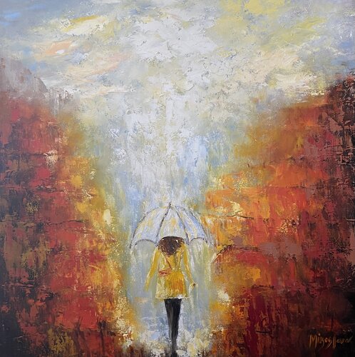 Amazing Rainy Day par Miroslava Lipovec Friedman, Peinture en vente sur Singulart