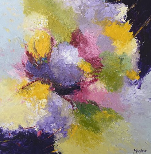 Mystical II par Miroslava Lipovec Friedman, Peinture en vente sur Singulart