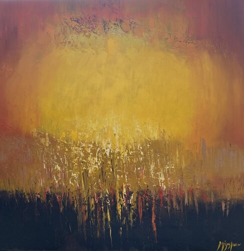 Caral Gold von Miroslava Lipovec Friedman, Malerei kaufen auf Singulart