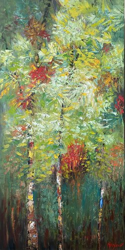 Amazing Amazon II by Miroslava Lipovec Friedman, 회화 for Sale on Singulart