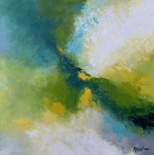 Peacefully II von Miroslava Lipovec Friedman, Malerei kaufen auf Singulart