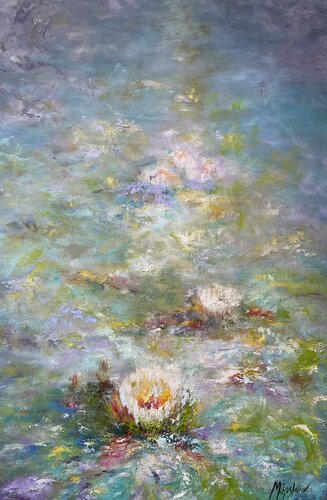 With Myself von Miroslava Lipovec Friedman, Malerei kaufen auf Singulart