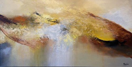 Power of Imagination II van Miroslava Lipovec Friedman, Schilderij te koop op Singulart