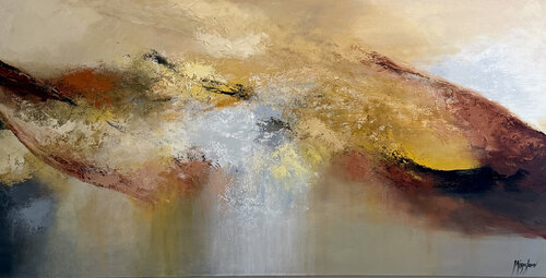 Power of Imagination III van Miroslava Lipovec Friedman, Schilderij te koop op Singulart