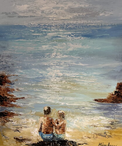 My Buddy by Miroslava Lipovec Friedman, 회화 for Sale on Singulart