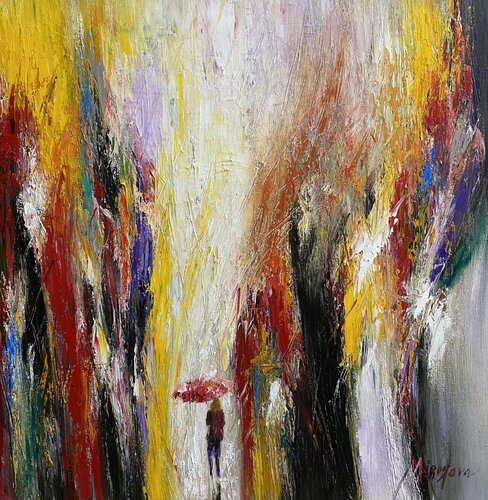 Rainy von Miroslava Lipovec Friedman, Malerei kaufen auf Singulart