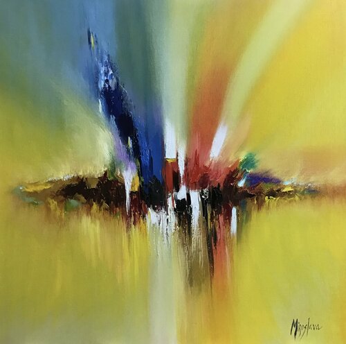 Memories of My Town von Miroslava Lipovec Friedman, Malerei kaufen auf Singulart