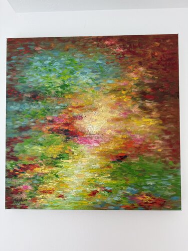 Monet party von Miroslava Lipovec Friedman, Malerei kaufen auf Singulart