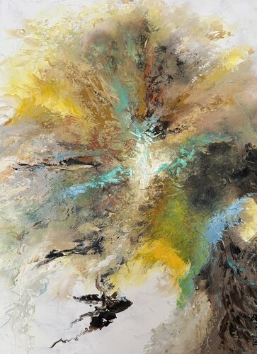Finding my own di Miroslava Lipovec Friedman, Pittura in vendita su Singulart