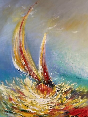 The Champion von Miroslava Lipovec Friedman, Malerei kaufen auf Singulart