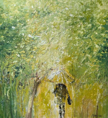 Beyond my Thoughts von Miroslava Lipovec Friedman, Malerei kaufen auf Singulart