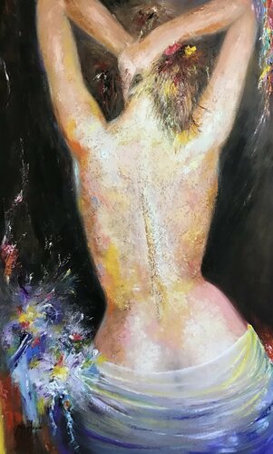 Amazing Woman par Miroslava Lipovec Friedman, Peinture en vente sur Singulart