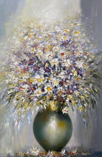 Angel Flowers von Miroslava Lipovec Friedman, Malerei kaufen auf Singulart