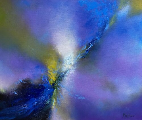 Advise from the Universe par Miroslava Lipovec Friedman, Peinture en vente sur Singulart