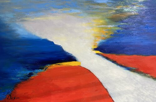 Power of Nature II di Miroslava Lipovec Friedman, Pittura in vendita su Singulart