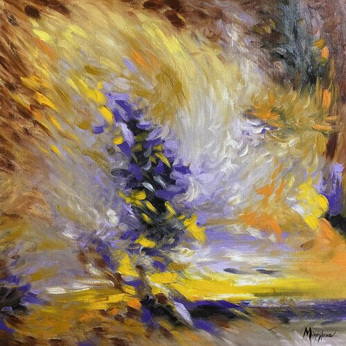 Enigma par Miroslava Lipovec Friedman, Peinture en vente sur Singulart