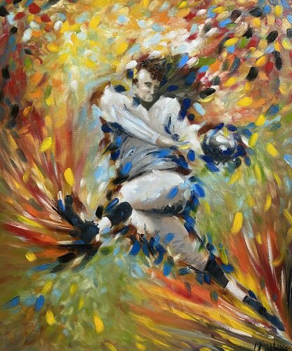 Crazy Legs von Miroslava Lipovec Friedman, Malerei kaufen auf Singulart