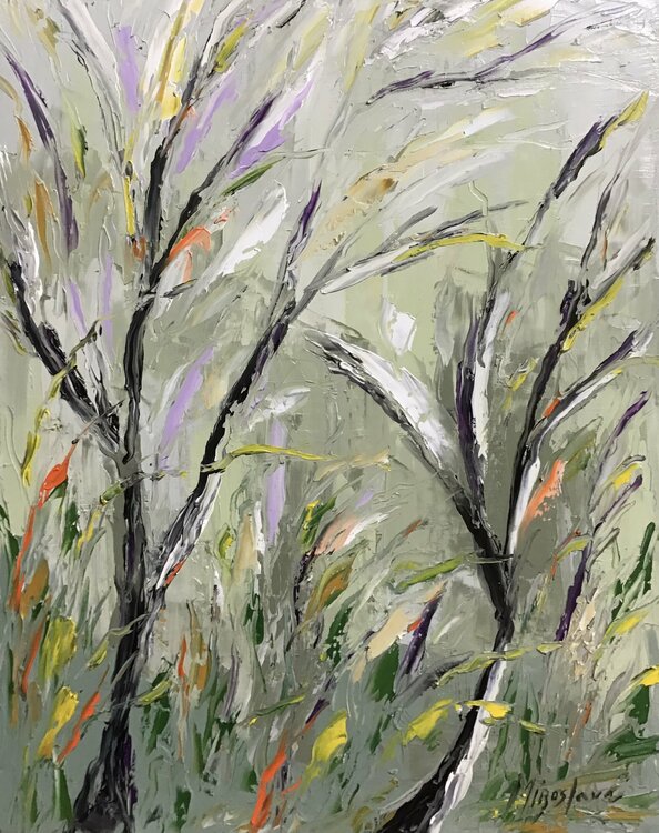 Windy Day Miroslava Lipovec Friedman