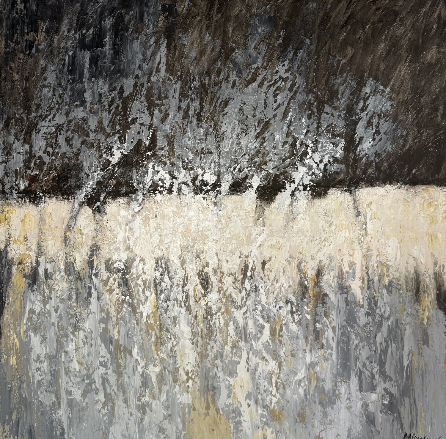 Sculpture on Canvas Miroslava Lipovec Friedman