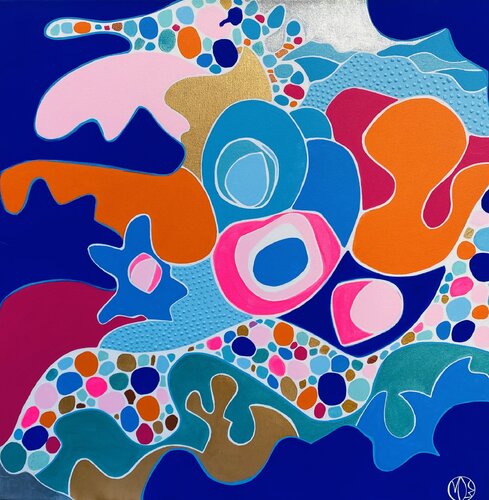 La mer en été di Marie-Dominique Willemot, Pittura in vendita su Singulart