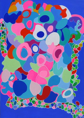 Confluence di Marie-Dominique Willemot, Pittura in vendita su Singulart