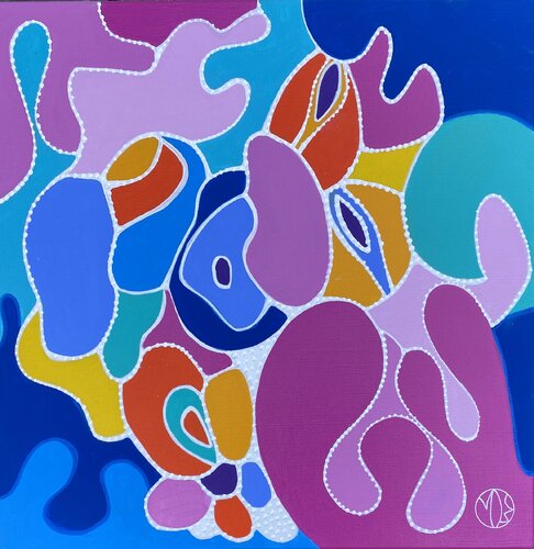 Osmose par Marie-Dominique Willemot, Peinture en vente sur Singulart