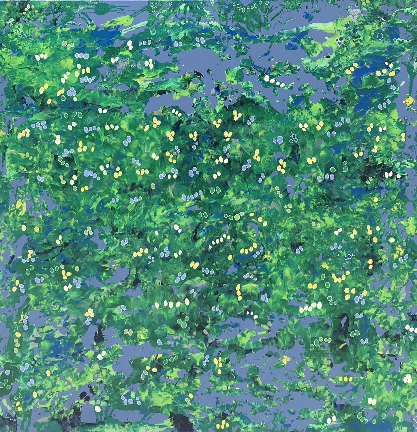 Magique forêt Marie-Dominique Willemot Originalgemälde zu verkaufen