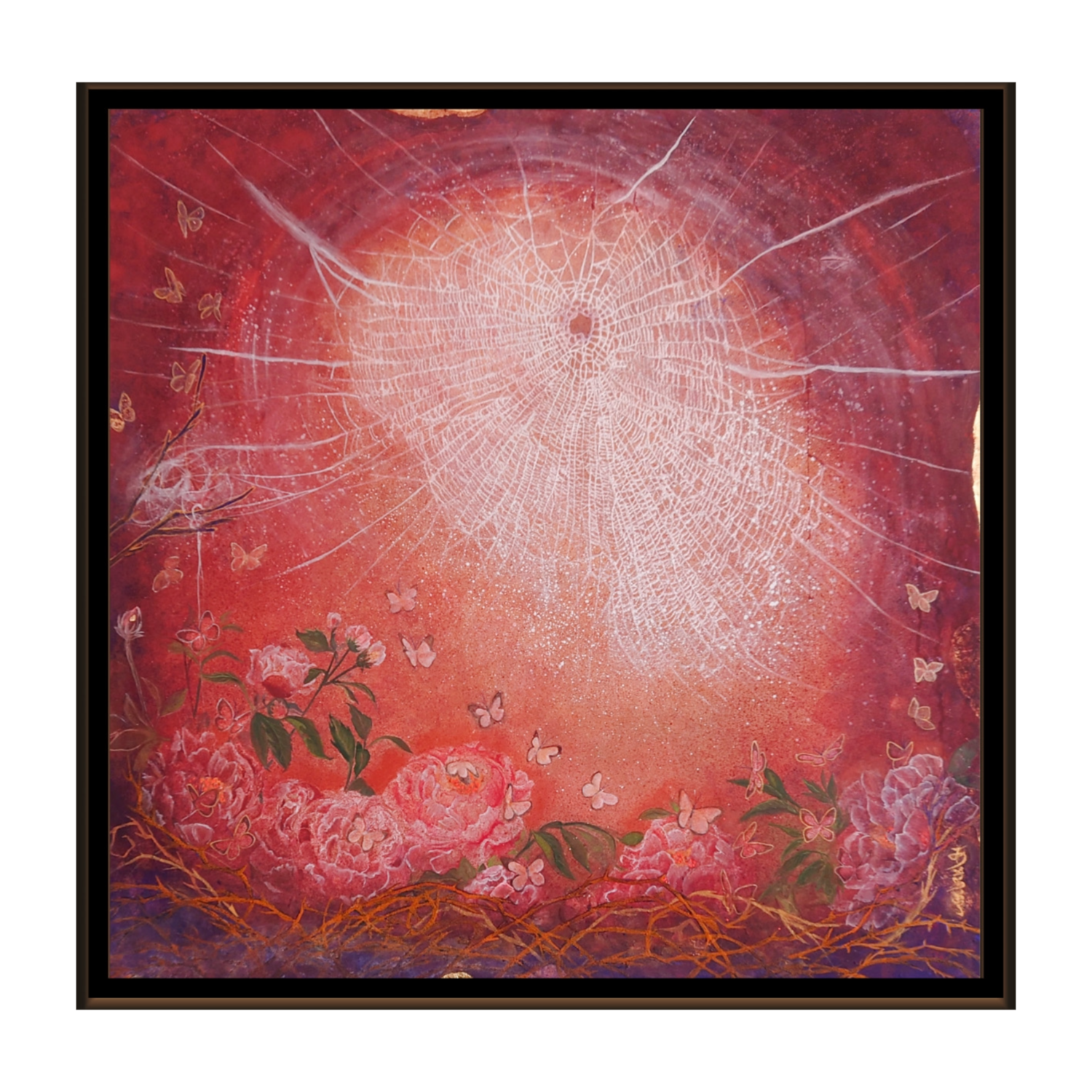 Bewitching Flower and Morning Spider Ⅲ Asami GOTO Originalgemälde zu verkaufen