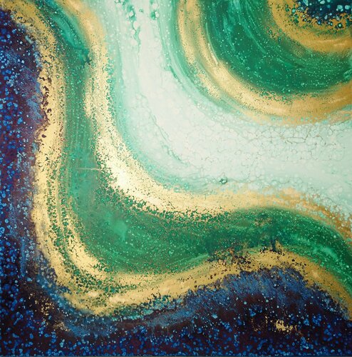 Emerald van Eleni Denart, Schilderij te koop op Singulart