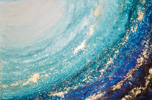 Serenity van Eleni Denart, Schilderij te koop op Singulart