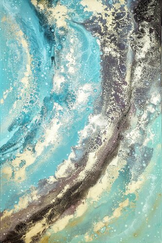 Endless Flow van Eleni Denart, Schilderij te koop op Singulart