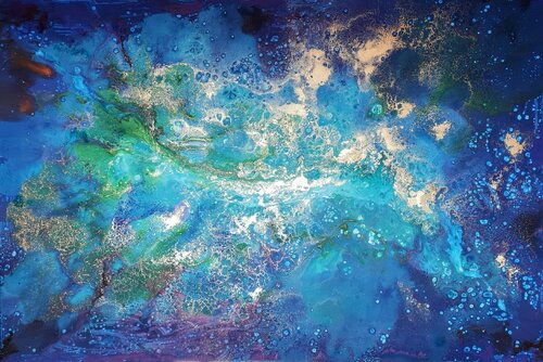 Colors of Greece van Eleni Denart, Schilderij te koop op Singulart