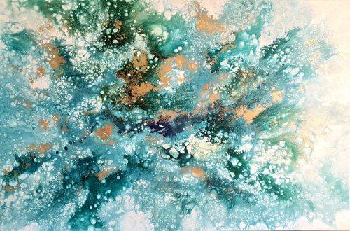 Fertility di Eleni Denart, Pittura in vendita su Singulart