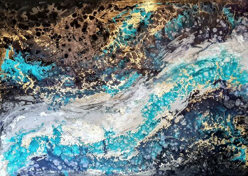 Order of Chaos van Eleni Denart, Schilderij te koop op Singulart