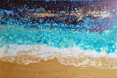 Summer vibes van Eleni Denart, Schilderij te koop op Singulart