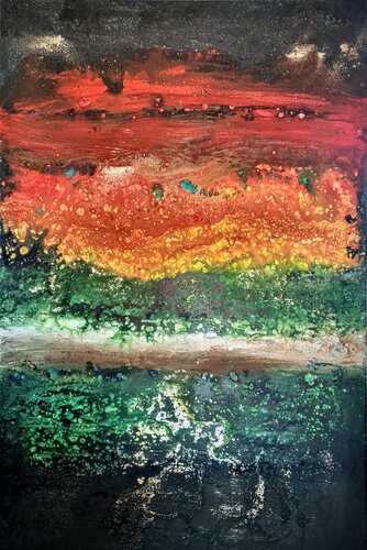 Abyss Mystique di Eleni Denart, Pittura in vendita su Singulart