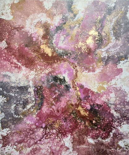 Blossom Melodies van Eleni Denart, Schilderij te koop op Singulart