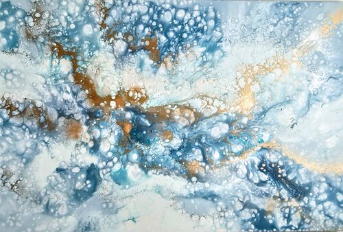 Frozen Heart von Eleni Denart, Malerei kaufen auf Singulart