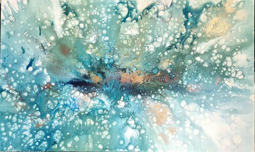 Naiad's Song van Eleni Denart, Schilderij te koop op Singulart