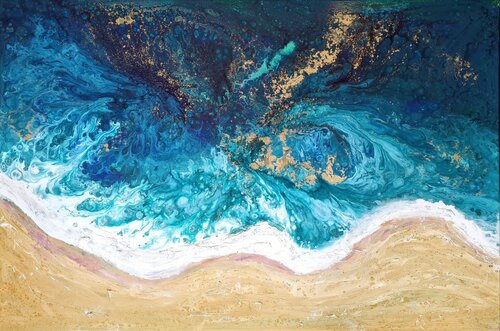 Deep End van Eleni Denart, Schilderij te koop op Singulart