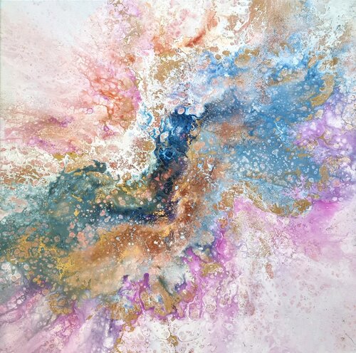A Happy moment van Eleni Denart, Schilderij te koop op Singulart