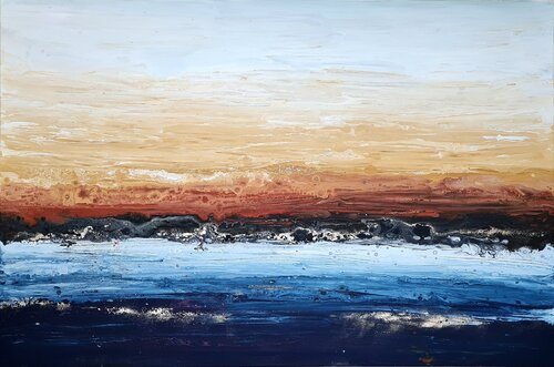 Golden Hour di Eleni Denart, Pittura in vendita su Singulart
