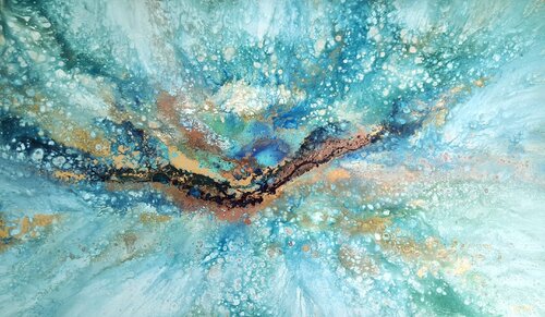 Muses Chorus van Eleni Denart, Schilderij te koop op Singulart