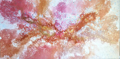 Orchid's Embrace van Eleni Denart, Schilderij te koop op Singulart
