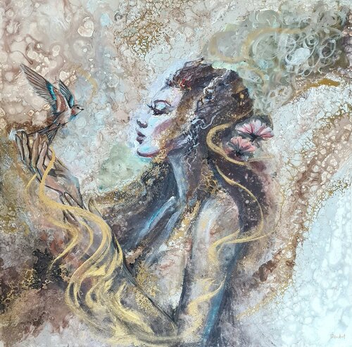 The song of Halcyon von Eleni Denart, Malerei kaufen auf Singulart