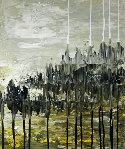 Deep City van David Vall, Schilderij te koop op Singulart