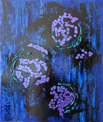 Nenuphar di David Vall, Pittura in vendita su Singulart